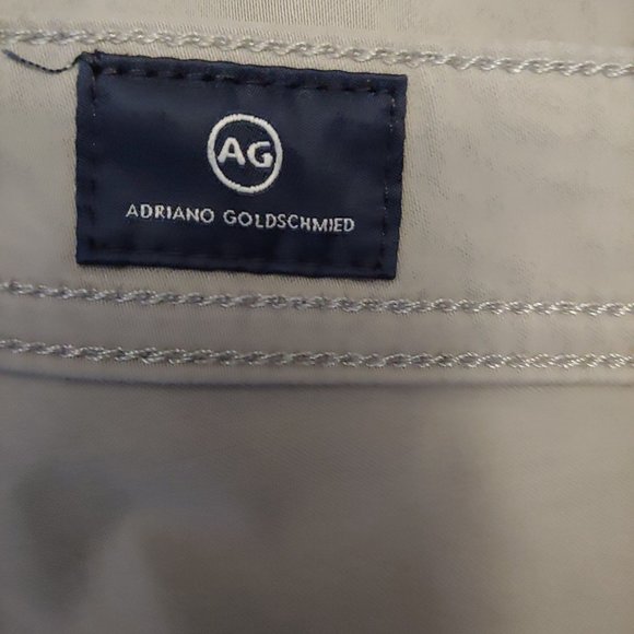 Adriano Goldschmeid Khaki Everett Slim Straight Leg Women Pants 31 - Picture 12 of 14